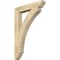 Ekena Millwork Thorton Slat Rough Sawn Bracket, Douglas Fir, 4"W x 26"D x 38"H BKT04X26X38THR06RDF - alternate 1
